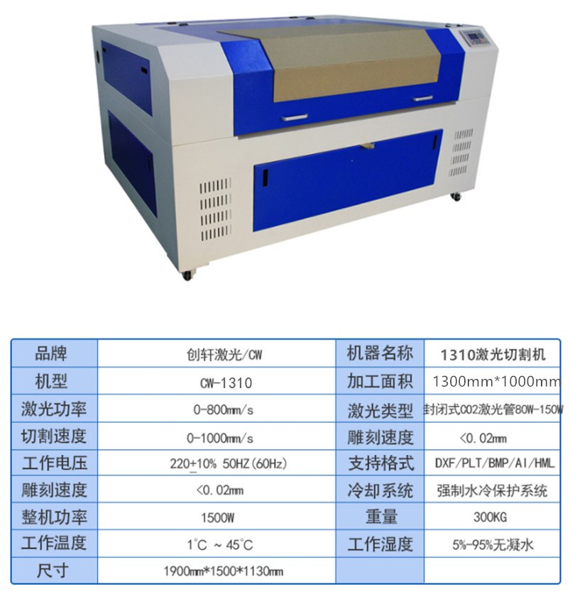 CW-1310激光切割機